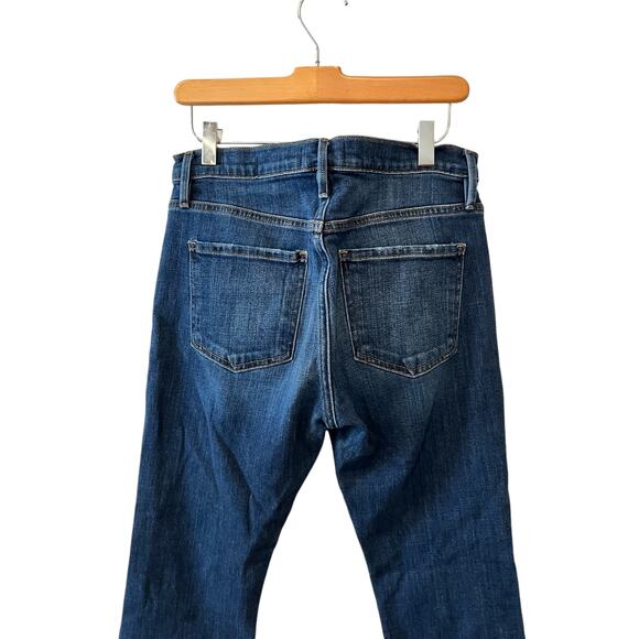 Frame Denim Le Pixie Beau Dark Wash Denim Jeans - Picture 4 of 7